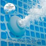 Intex Krystal Clear Saltwater Pool Chlorine System for Above Ground Pools up to 4,500 Gallons, Pool Cleaner with Automatic Timer and Self Cleaning