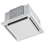 Broan-Nutone 682 Duct-Free Ventilation Fan, White Square Ceiling or Wall Exhaust Fan with Plastic Grille