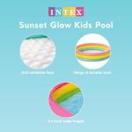Intex Kids Summer Sunset Glow Pool - 58