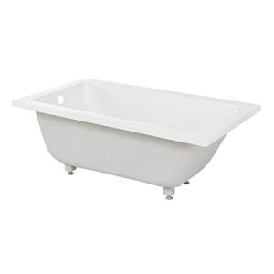 Swiss Madison Voltaire 54" x 30" Reversible Drain Drop-In Bathtub