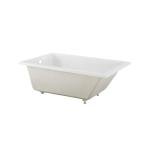 Swiss Madison Well Made Forever SM-DB570, Voltaire 60"x36" Acrylic Drop-in Bathtub, White