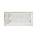 Swiss Madison Voltaire 60" x 30" Reversible Drain Drop-In Bathtub