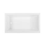 Swiss Madison Well Made Forever SM-DB570, Voltaire 60"x36" Acrylic Drop-in Bathtub, White
