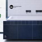 Swiss Madison Voltaire 60" x 30" Reversible Drain Drop-In Bathtub