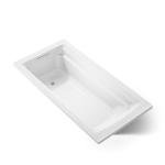 Kohler 1125-0 Archer® 72" x 36" drop-in bath, White