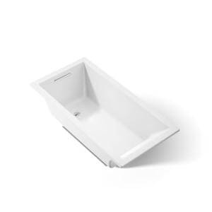 Kohler 1121-0 Underscore® 60" x 30" drop-in bath, White