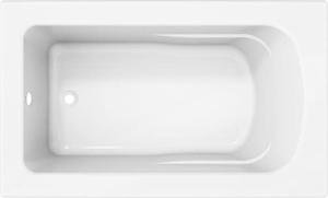 PROFLO PFS6036N Lansford 60" x 36" Drop In Acrylic Soaking Tub with Reversible Drain and Overflow - White
