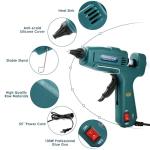 Heavy Duty 100W Hot Glue Gun Kit with Sticks
