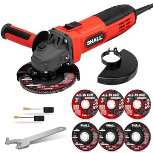 SHALL 4.5 Inch 11000 RPM Angle Grinder Kit