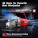 Revvstark 7.5-Amp 4.5" Electric Angle Grinder