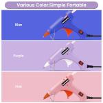 Mini Hot Glue Gun Kit with 30 Glue Sticks