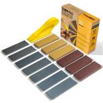 72PCS Sandpaper Set with Ergonomic Hand Sander