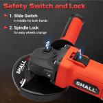 SHALL 4.5 Inch 11000 RPM Angle Grinder Kit
