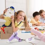 Mini Hot Glue Gun Kit with 30 Glue Sticks