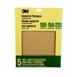 3M Assorted Grit Aluminum Oxide Sandpaper Set