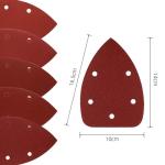 Coceca 50-Pack Mouse Sander Sandpaper Assortment