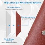 Ocasar 55Pcs Assorted Mouse Sander Sandpaper Pads