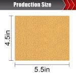 BOSHCRAFT Assorted Sandpaper Sheets - 50 Pack