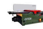 Cutech 401120HI-IF 12-Inch Spiral Cutterhead Benchtop Jointer with Cast Iron Tables, 24 TC Inserts, Extra Large 24" x 6" Cast Iron Fence, Additional 8½" Fence Enhancement Brackets, and a 12-amp Motor