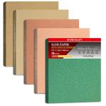 25-Piece Sandpaper Assortment for Wood and Metal