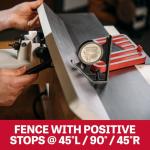 JET 6-Inch Benchtop Jointer, Helical Cutterhead, 1 HP, 115V 1Ph (JJ-6HHBT)