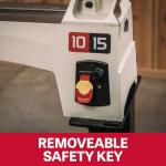 JET 10" x 15" Variable Speed Benchtop Woodworking Lathe, Wood Turning Machine, 1/2 HP, 115V 1Ph (JWL-1015VS)