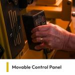 Powermatic 20" x 35" Variable Speed Woodworking Lathe, Reversible Wood Turning Machine, 2 HP, 220V 1Ph (3520C)