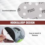 WORKPRO 150-Piece 5-Inch Sanding Discs Set