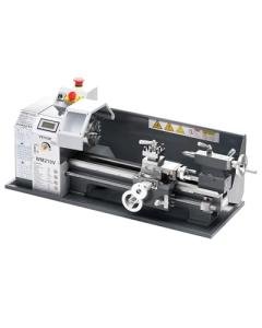 VEVOR High-quality Metal Lathe, 8 x 16 in, 550W Benchtop Lathe Machine, 0-2500 RPM Variable Speed, with 0.0003 in Spindle Accuracy Metal Gear, for Precision Parts Thread Soft Metals Wood