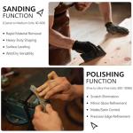 Shineboc Wet Dry Sandpaper Set, 18 Sheets