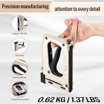 meite Point Driver HM515 Manual Tool with 1000-Count Flexible Point Nails, Picture Framing Tool for DIY Crafts, Frame Point Driver, Picture Frame Stapler/Nailer/Tacker