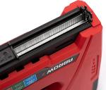 Arrow ET501C Cordless 5-In-1 Professional Staple and Nail Gun, Battery Powered Wire Stapler and Brad Nailer for Upholstery, Framing, Roofing, Crafts, Fencing, Cable, Black/Red
