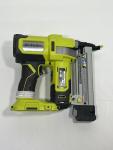 RYOBI ONE+ 18-Gauge Cordless AirStrike Narrow Crown Stapler P361 Green