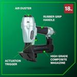 Metabo HPT Flooring Stapler, Pro-preferred Pneumatic Power Nailers, Power Stapler for Hardwood Flooring, 18 Gauge, 1/4" Staples, Length 1/2" to 1-9/16", N4004AB