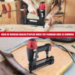 3PLUS HFS509040SP 4-in-1 Pneumatic 18 Gauge Flooring Stapler/Nailer