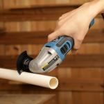 G LAXIA Oscillating Tool, 1.5A Oscillating Multi Tool with with 3° Oscillation Angle, 12 Piece Accessories Scraping, Grinding, Sanding, Cutting