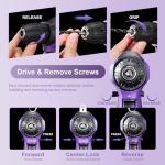 139-Piece Cordless Drill Set with Battery