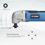G LAXIA Oscillating Tool, 1.5A Oscillating Multi Tool with with 3° Oscillation Angle, 12 Piece Accessories Scraping, Grinding, Sanding, Cutting