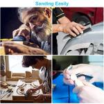 48 PCS Assorted Grit Sandpaper Sheets Set