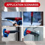 FVSCM Low Velocity Powder Actuated Tool FV-396, .22 cal Single Shot with Silencer for wood/steel to steel/concrete/masory joint fastening