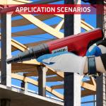 FVSCM Low Velocity Powder Actuated Tool FV308, Semi-Automatic .27 cal with built in power indicator