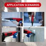 FVSCM Low Velocity Powder Actuated Tool FV308, Semi-Automatic .27 cal with built in power indicator