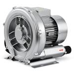 Byjoph 3/4HP Regenerative Blower, 77CFM 110V 60Hz Single Phase, High-Pressure Vortex Ring Blower, Industrial Vacuum Pump for Air Blowing Or Suction for Sewage Aeration Aquarium Fish Pond (0.74HP/550W)