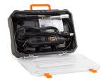 WEN 23103 1-Amp Variable Speed Rotary Tool with 100+ Accessories, Carrying Case and Flex Shaft