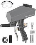 Inokraft Leak-Proof Portable Sand Blaster Gun Kit for 60-120 PSI Air Compressor, Mini Sandblaster for Rust & Paint Removal, Compatible with Aluminum Oxide, Sand & Soda, Perfect for Small Project