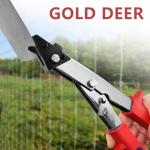 GOLD DEER 10Inch Sheet Metal Nibblers,Nibbler Shears,Hand Nibbler for Flat Sheet Metal,Ergonomic Handle,Locking Design for Household Industrial