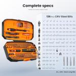 JOREST 152 in 1 Precision Screwdriver Set, Tool Gifts for Men, Magnetic Tool Kit with Torx Triwing Bits, Repair for Electronics,Macbook, Laptop, PC, RC, PS5, iphone,Jewelers, XBOX, Glasses