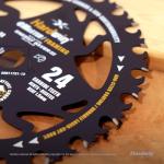 7 1/4 Inch Framing Circular Saw Blade-3Pack, 24T ATB Carbide Teeth, Lightweight for Cordless Saws. Super Thin Kerf for Cutting Wood, Plywood, MDF, OSB, Hardwood, Softwood & More.