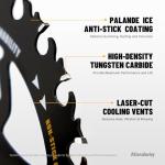 7 1/4 Inch Framing Circular Saw Blade-3Pack, 24T ATB Carbide Teeth, Lightweight for Cordless Saws. Super Thin Kerf for Cutting Wood, Plywood, MDF, OSB, Hardwood, Softwood & More.