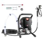 VEVOR 750W Stand Airless Paint Sprayer, 3000PSI High Efficiency Electric Airless Sprayer, Fine and Even Painting Effect, Handheld Paint Sprayers for Home Interior and Exterior Furniture and Fences